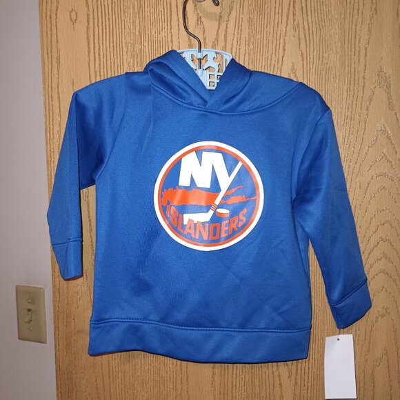 NEW NHL New York Islanders Toddler Boys' Hooded Sweatshirt - Picture 2 of 6